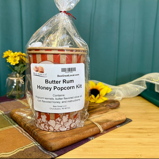 Butter Rum Honey Popcorn Kit