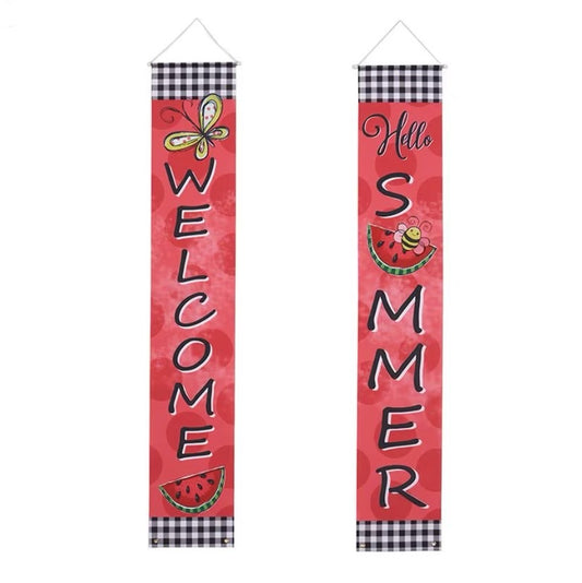 Hello Summer Porch Decor