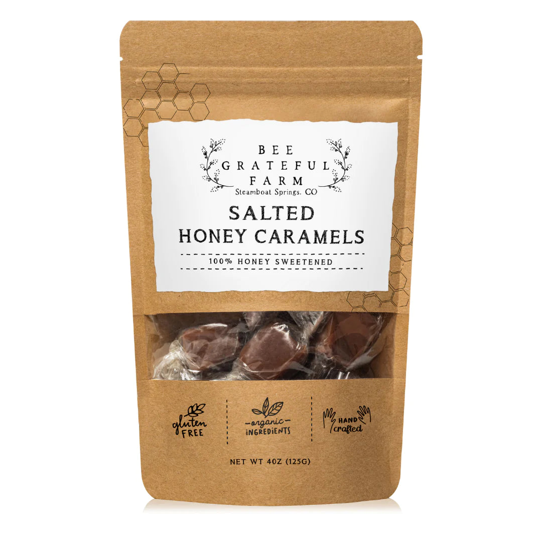 Salted Honey Caramels