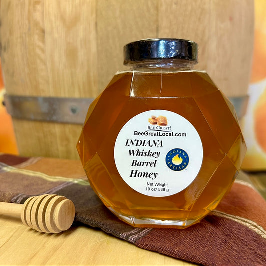 Indiana Whiskey Barrel Honey