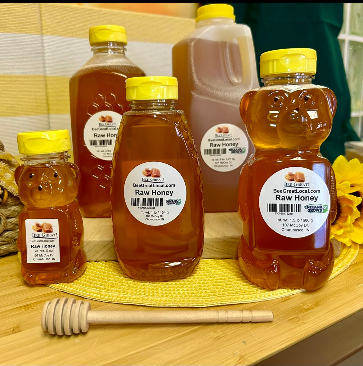 pure raw honey