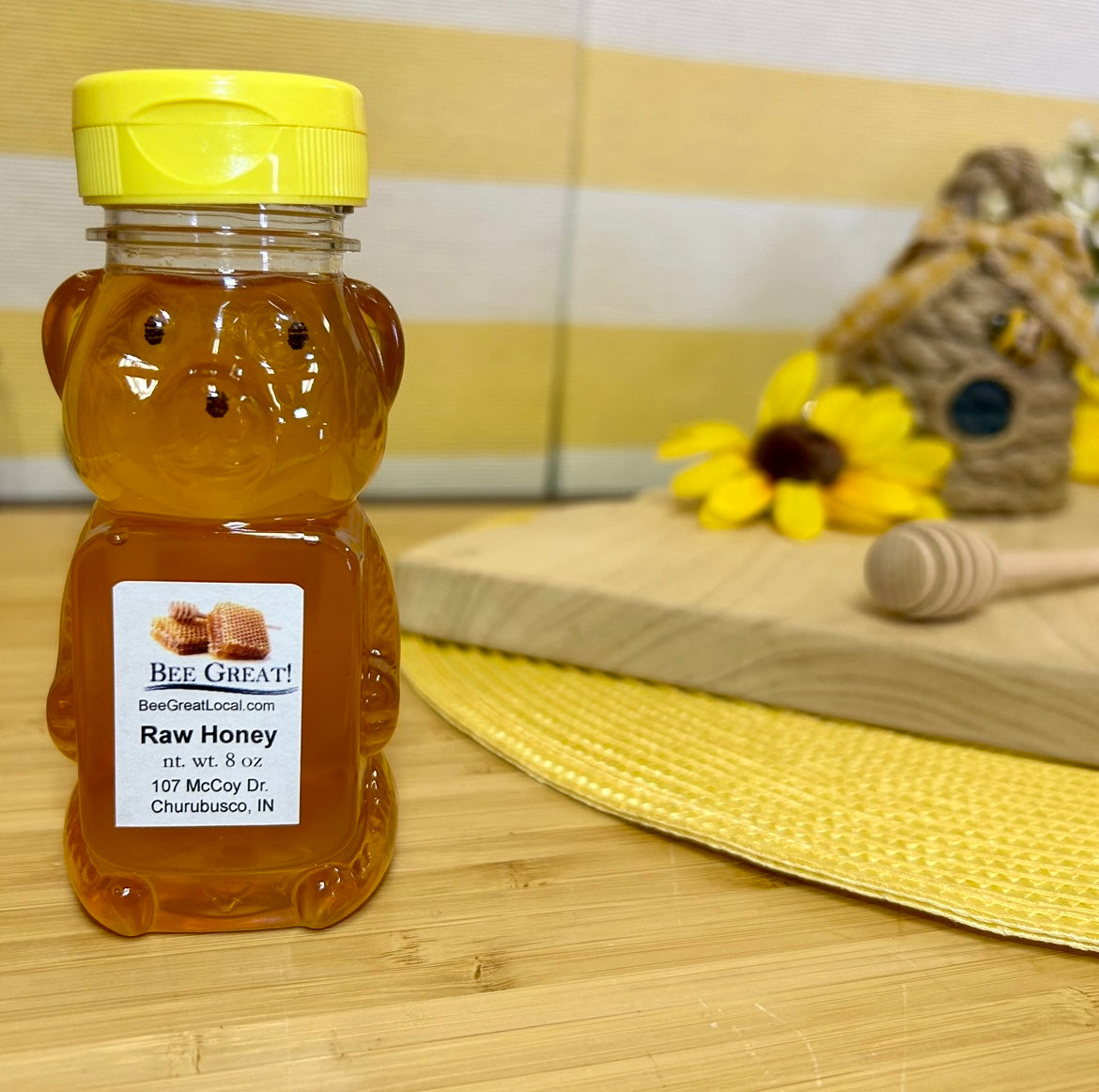 pure raw honey