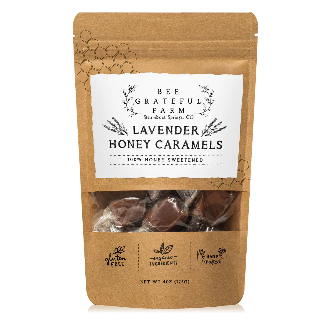 Lavender Honey Caramels