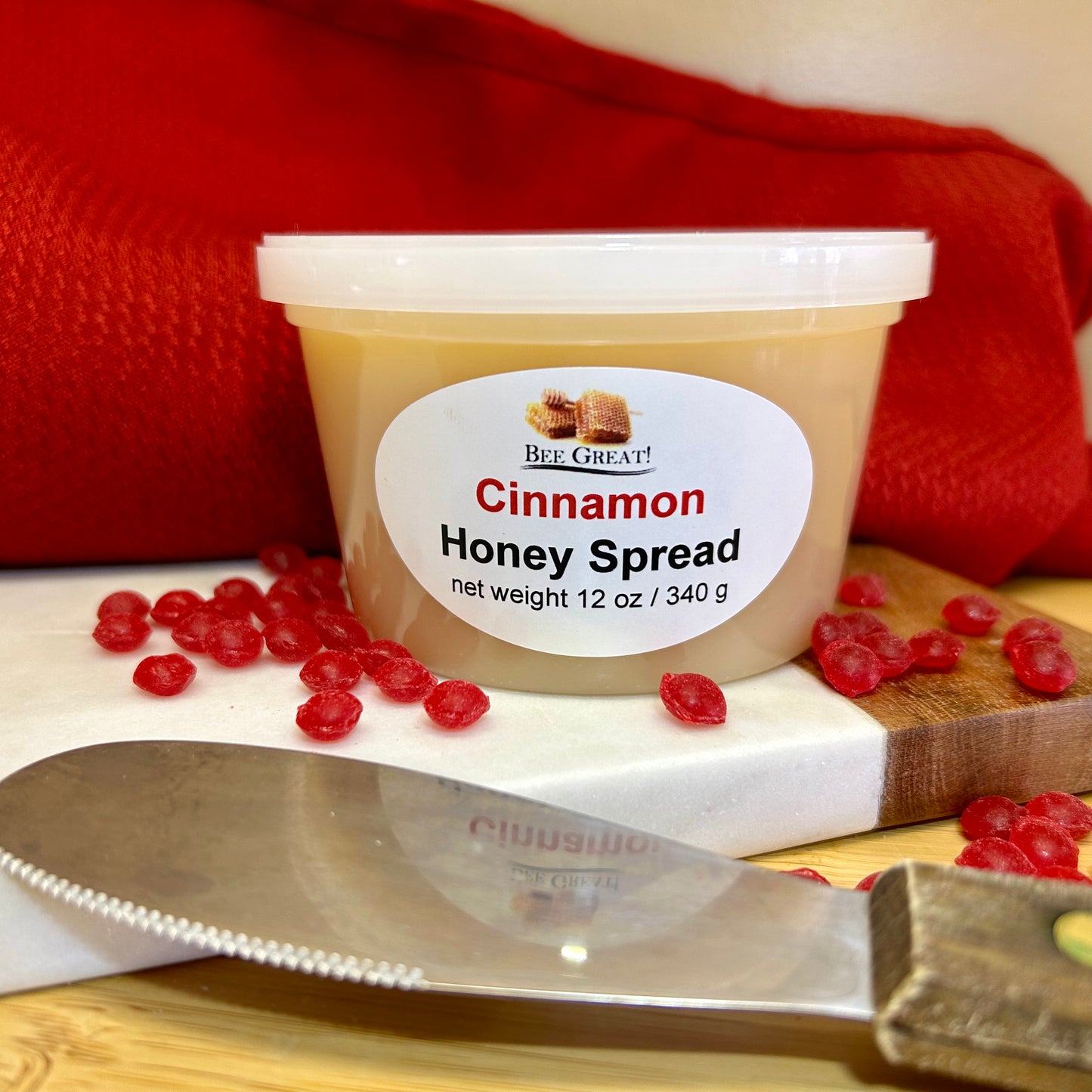 Cinnamon Spreadable Honey