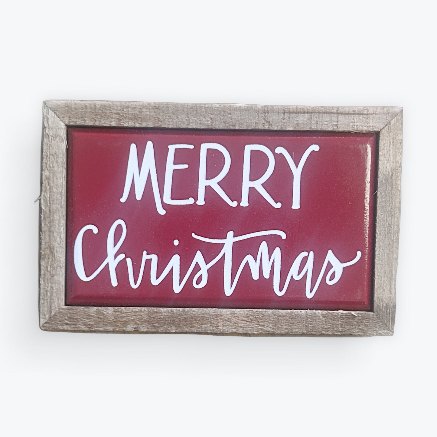 Merry Christmas Wooden Sign