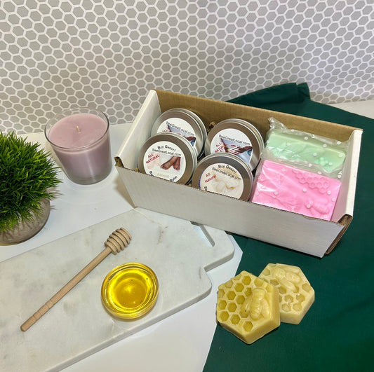 Hand lotion for sensitive skin, foot balm