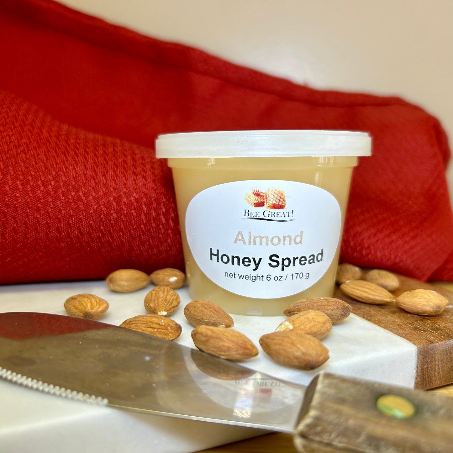 Almond Spreadable Honey