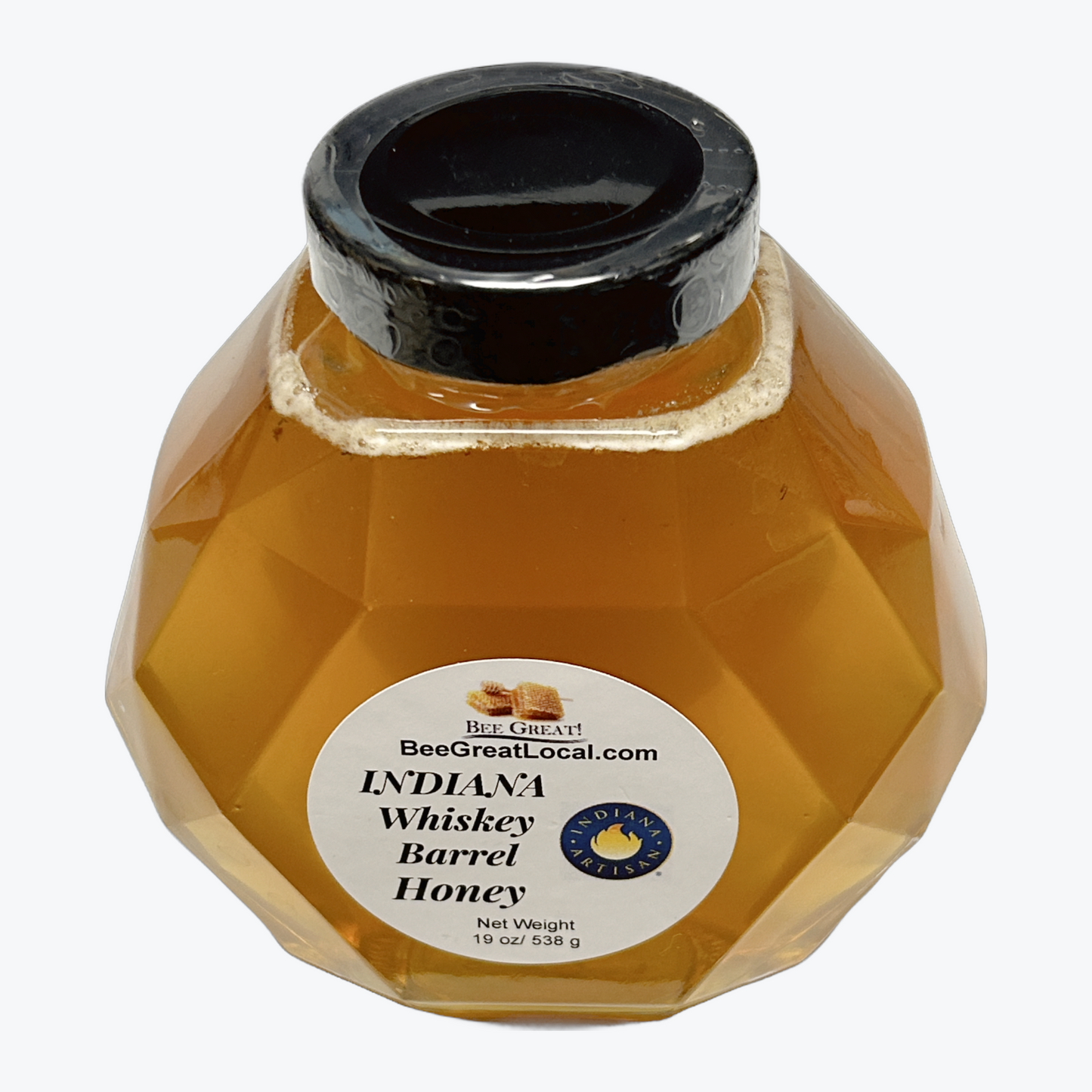 Indiana Whiskey Barrel Honey