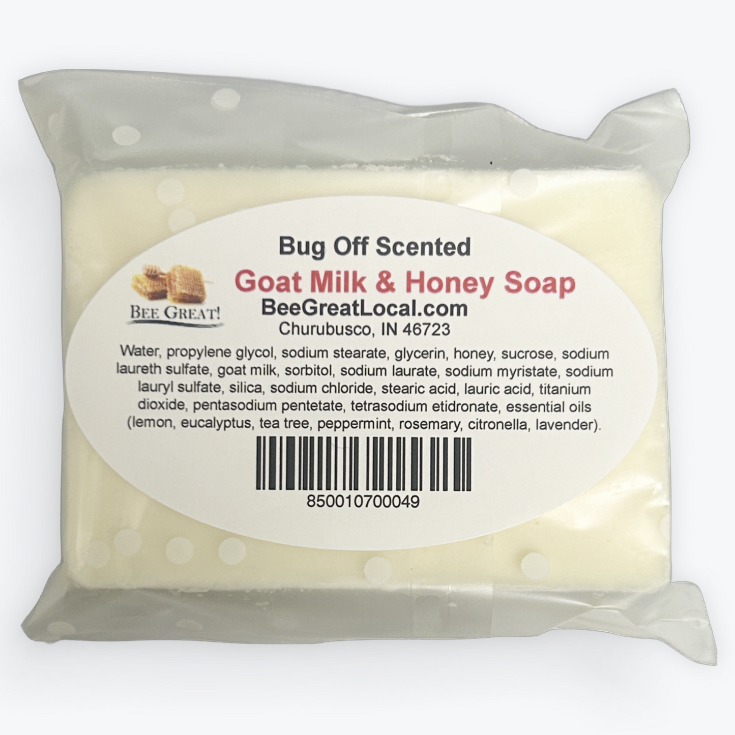 Bee Great Goat Milk & Honey Soap