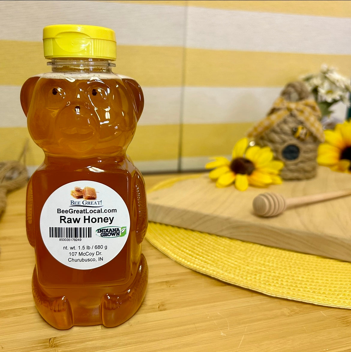 pure raw honey