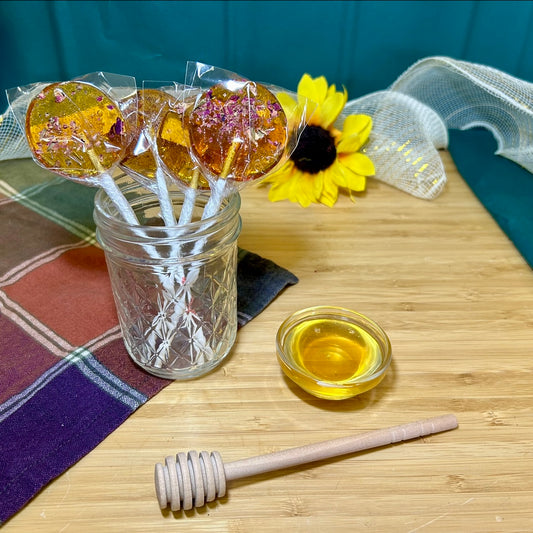Honey Rose Tea Lollipop