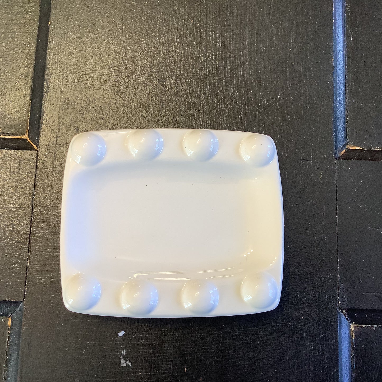 White Soap Dish