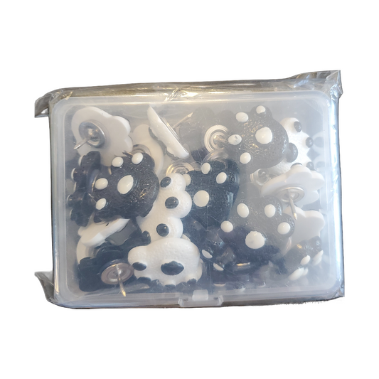 Paw Print Push Pins