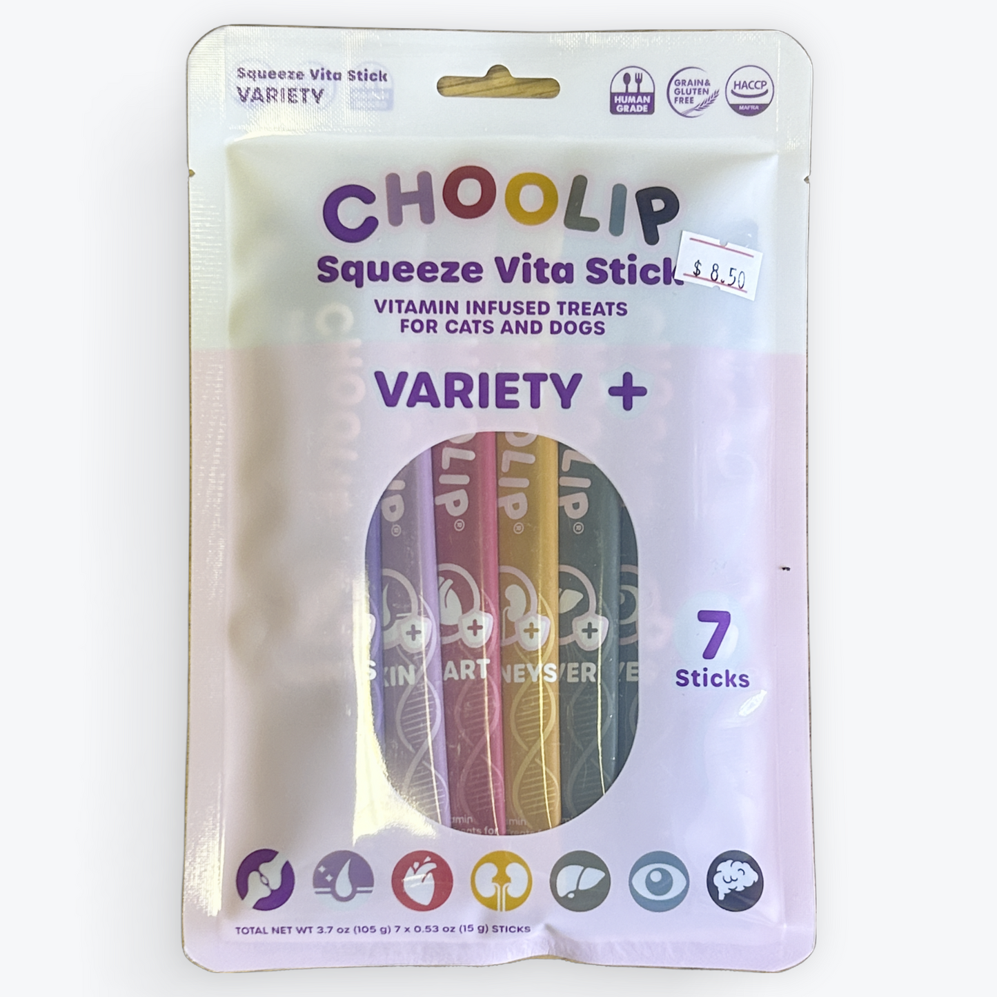ChooLip Squeeze Vita Sticks Variety + Pack