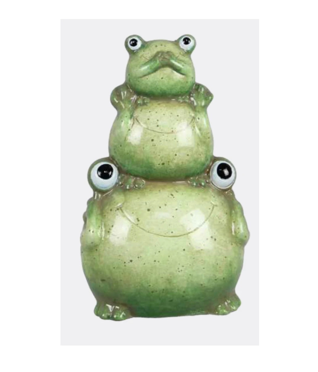 Ceramic Frog Tabletop Decor