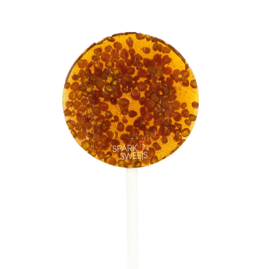 Honey and Bee Pollen Lollipops