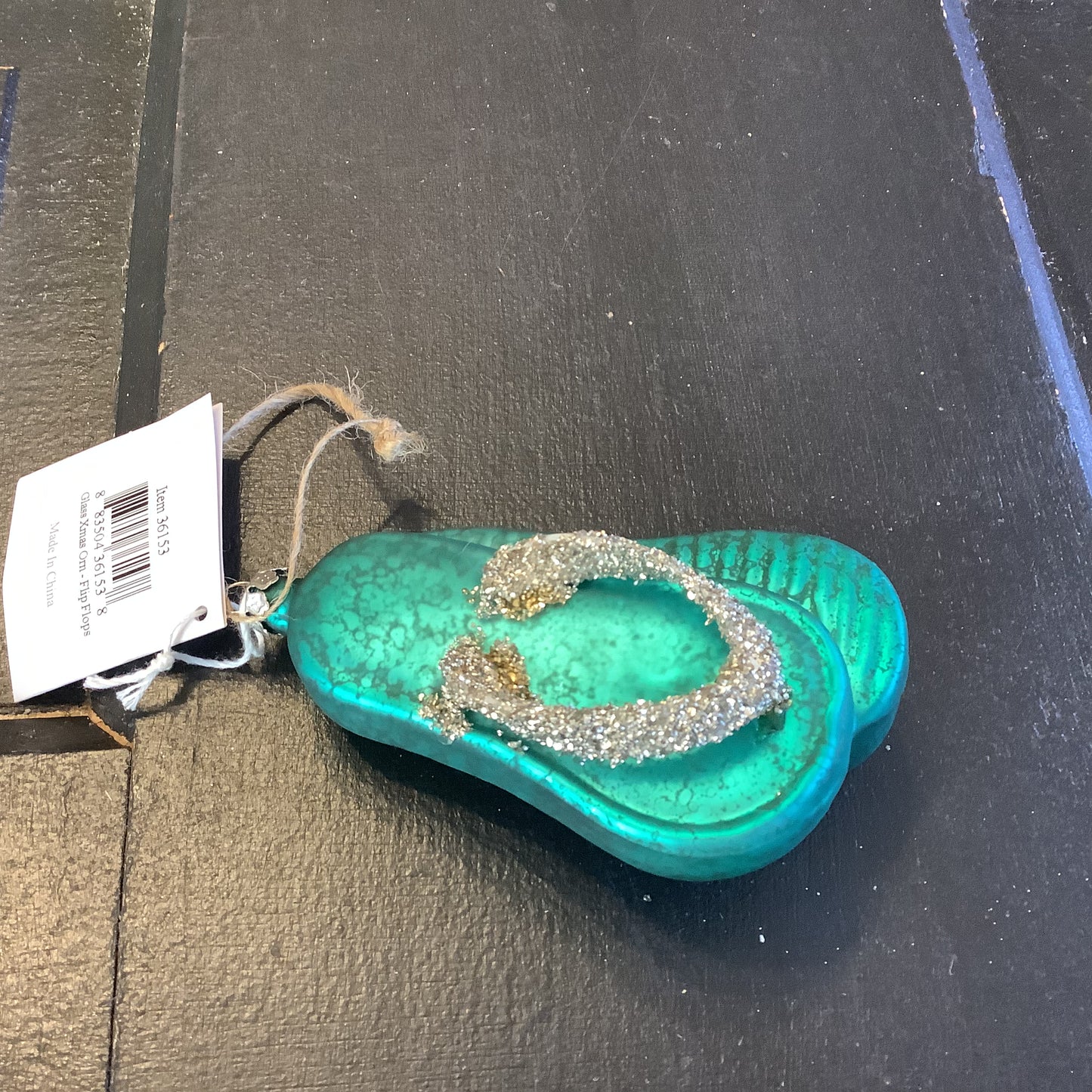 Vintage Beach Xmas Ornaments