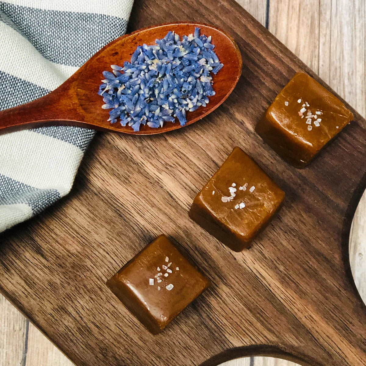 Lavender Honey Caramels