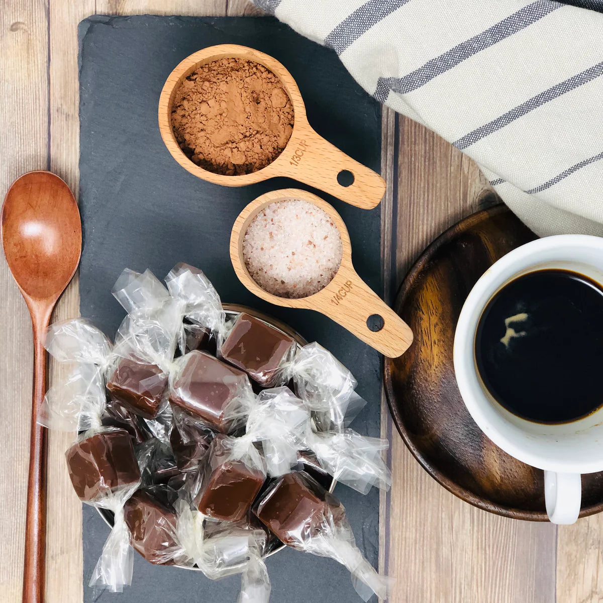 Espresso Honey Caramels