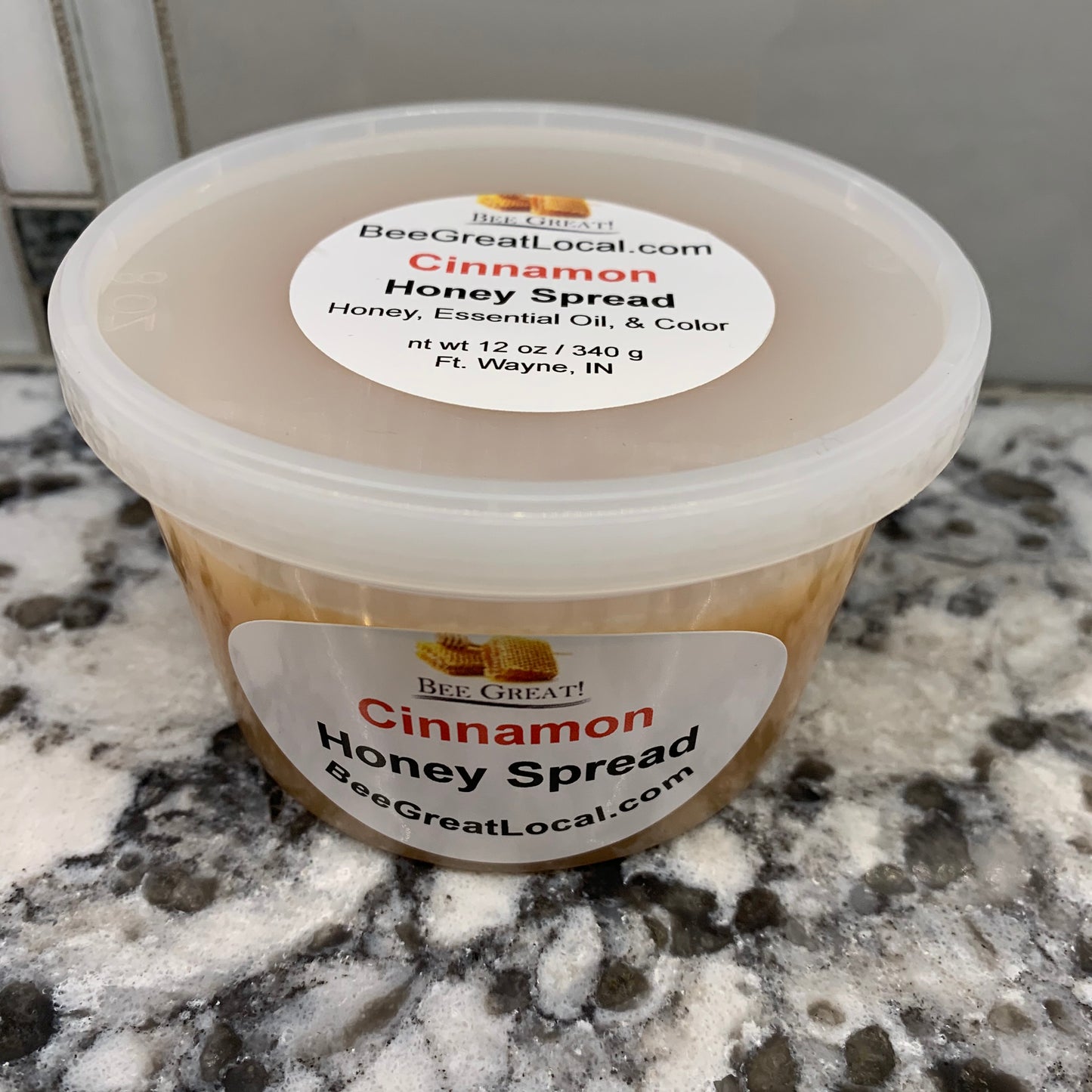 cinnamon spreadable honey