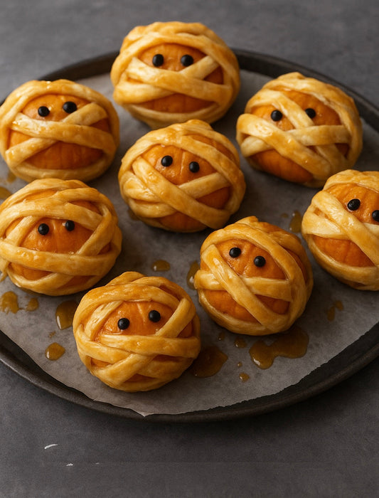 Spooky Honey Pumpkin Mummies - A Sweet & Scary Halloween Treat