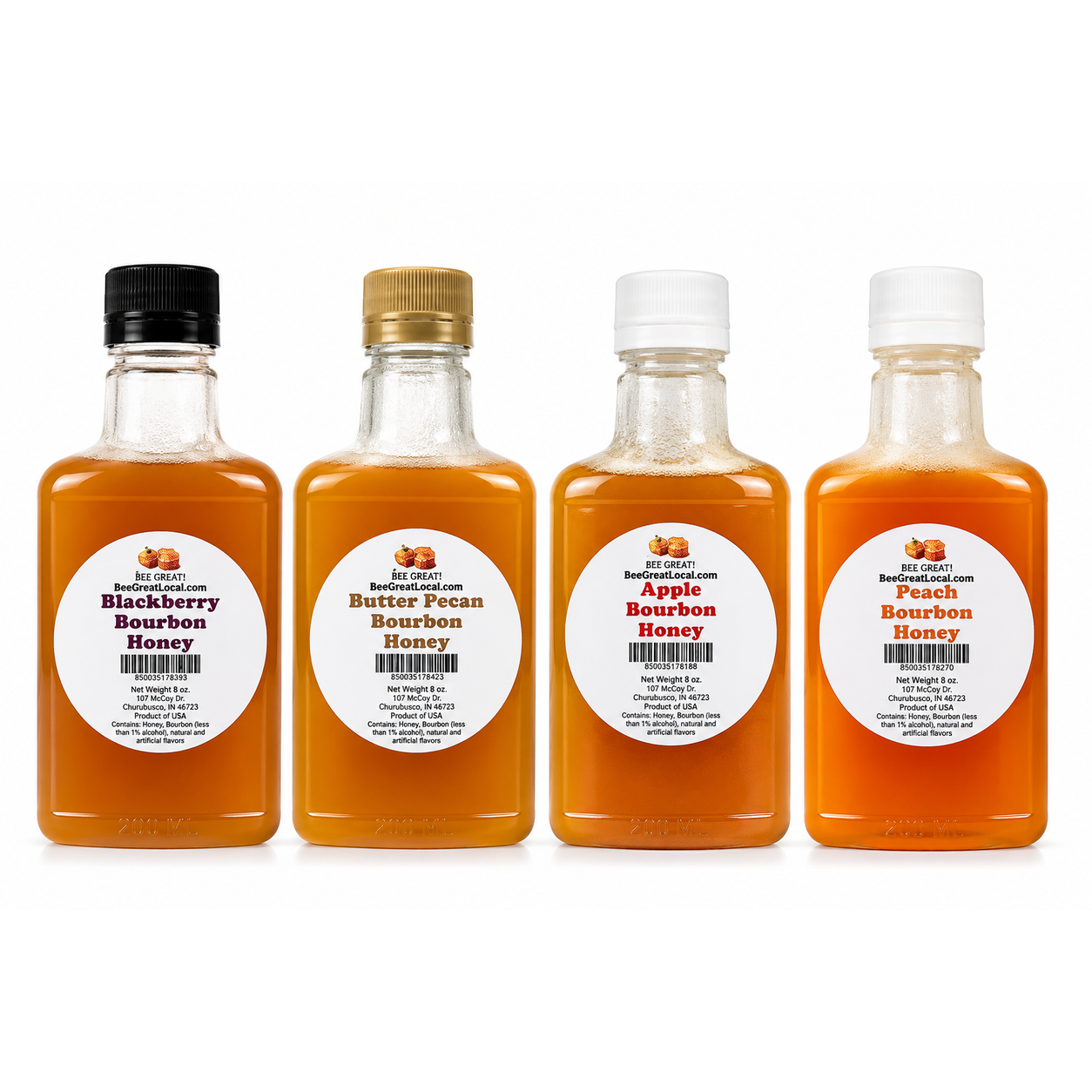 Fruit and Bourbon Honey