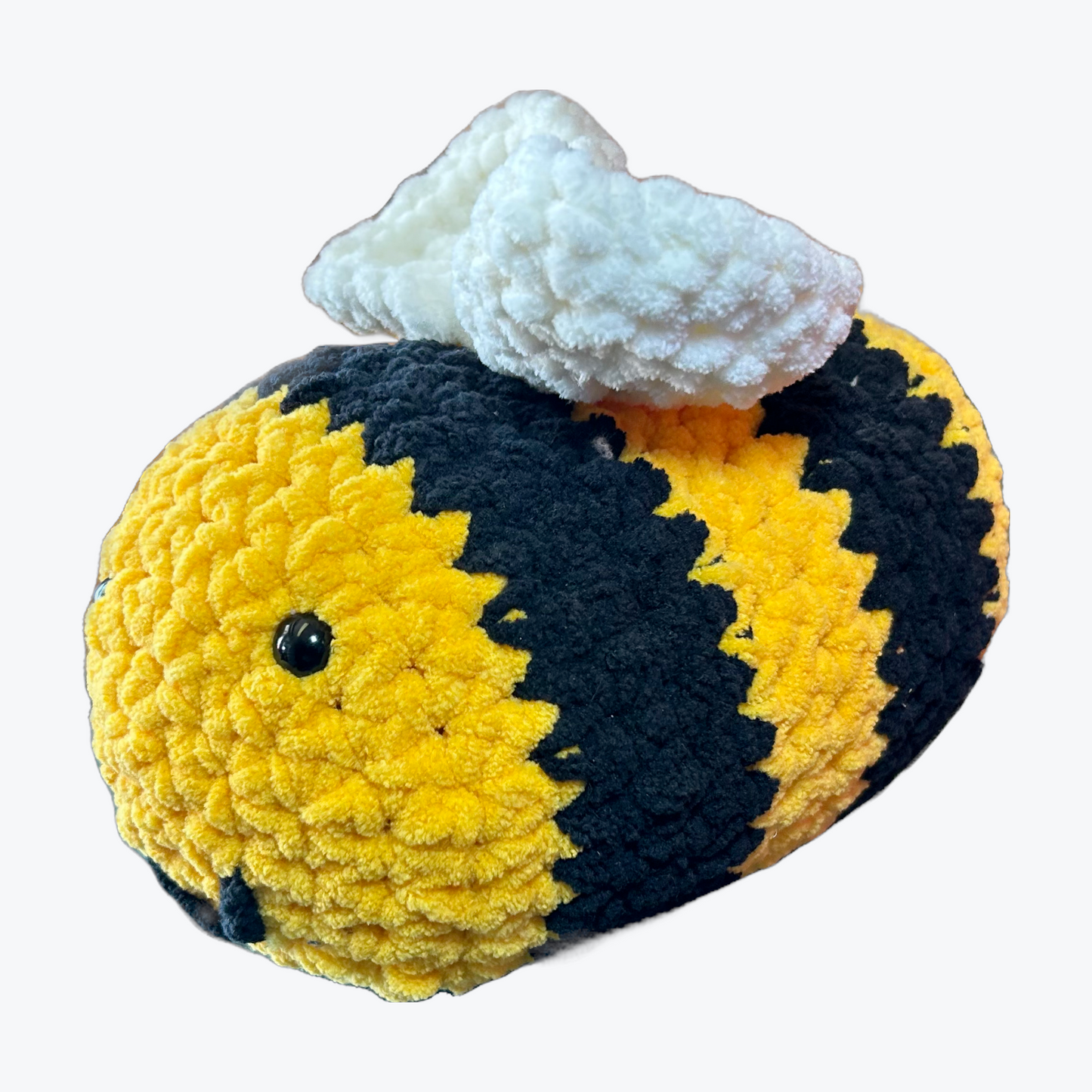 crochet bee plushie large