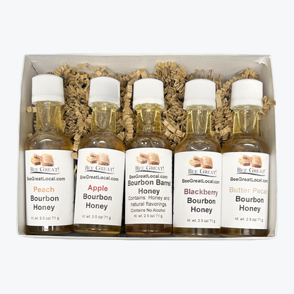 Bourbon Honey Sampler Gift Box