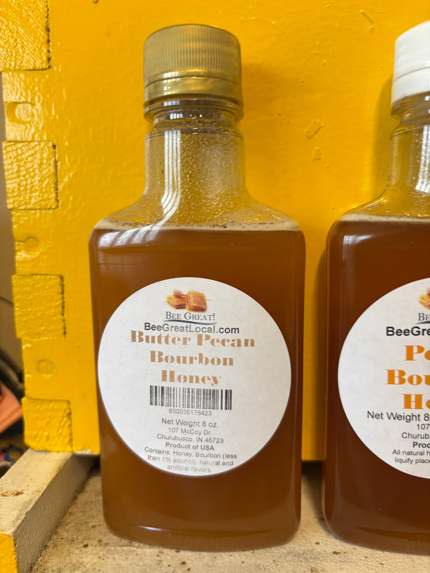 Fruit and Bourbon Honeys