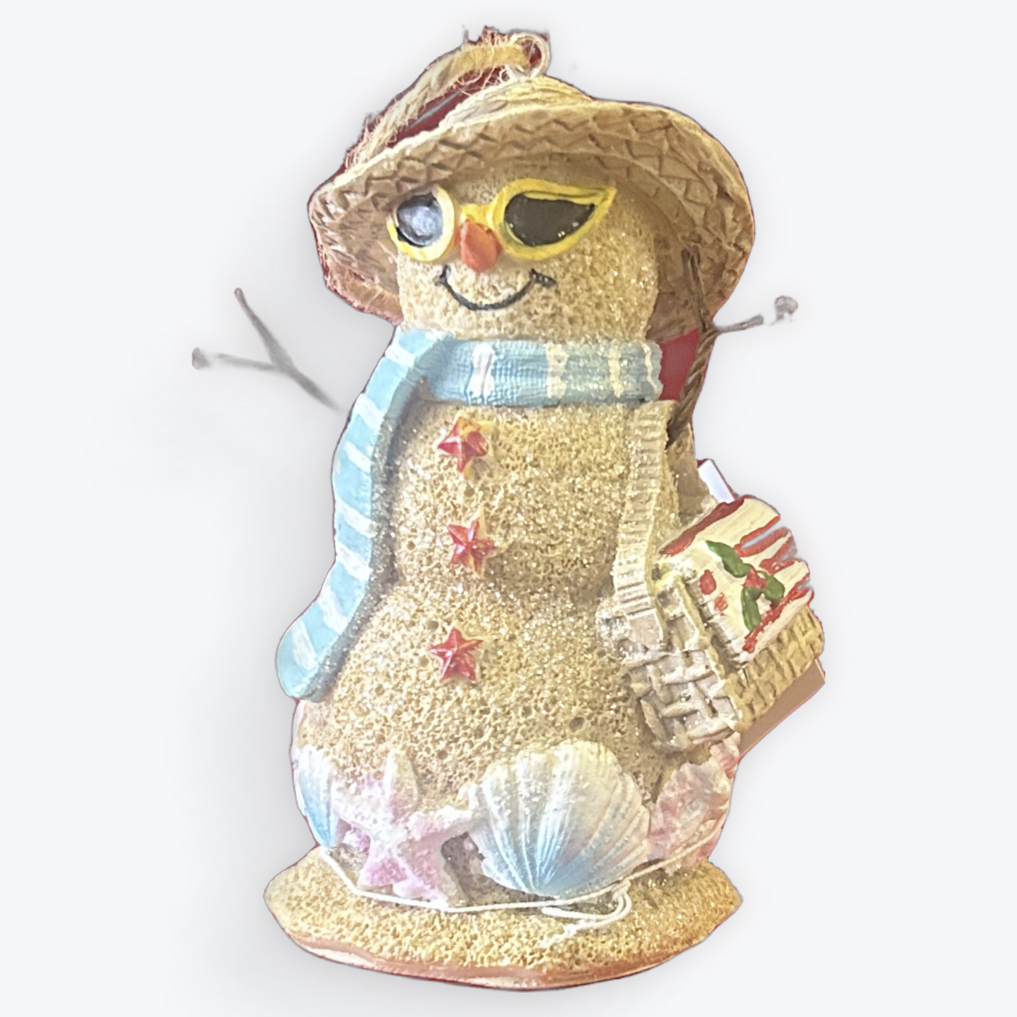 Beach Snowman Ornaments