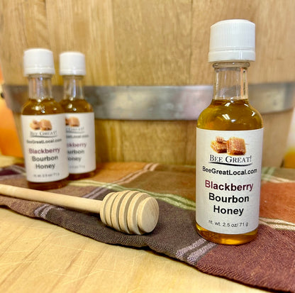 Fruit and Bourbon Honeys