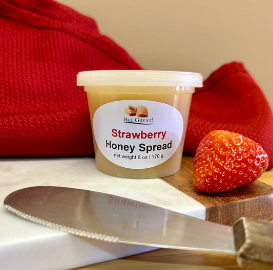 Strawberry Spreadable Honey