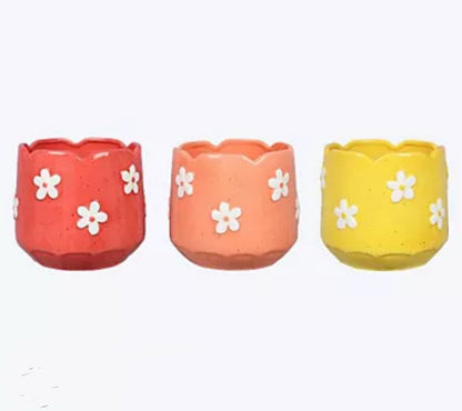 Ceramic Floral Pots