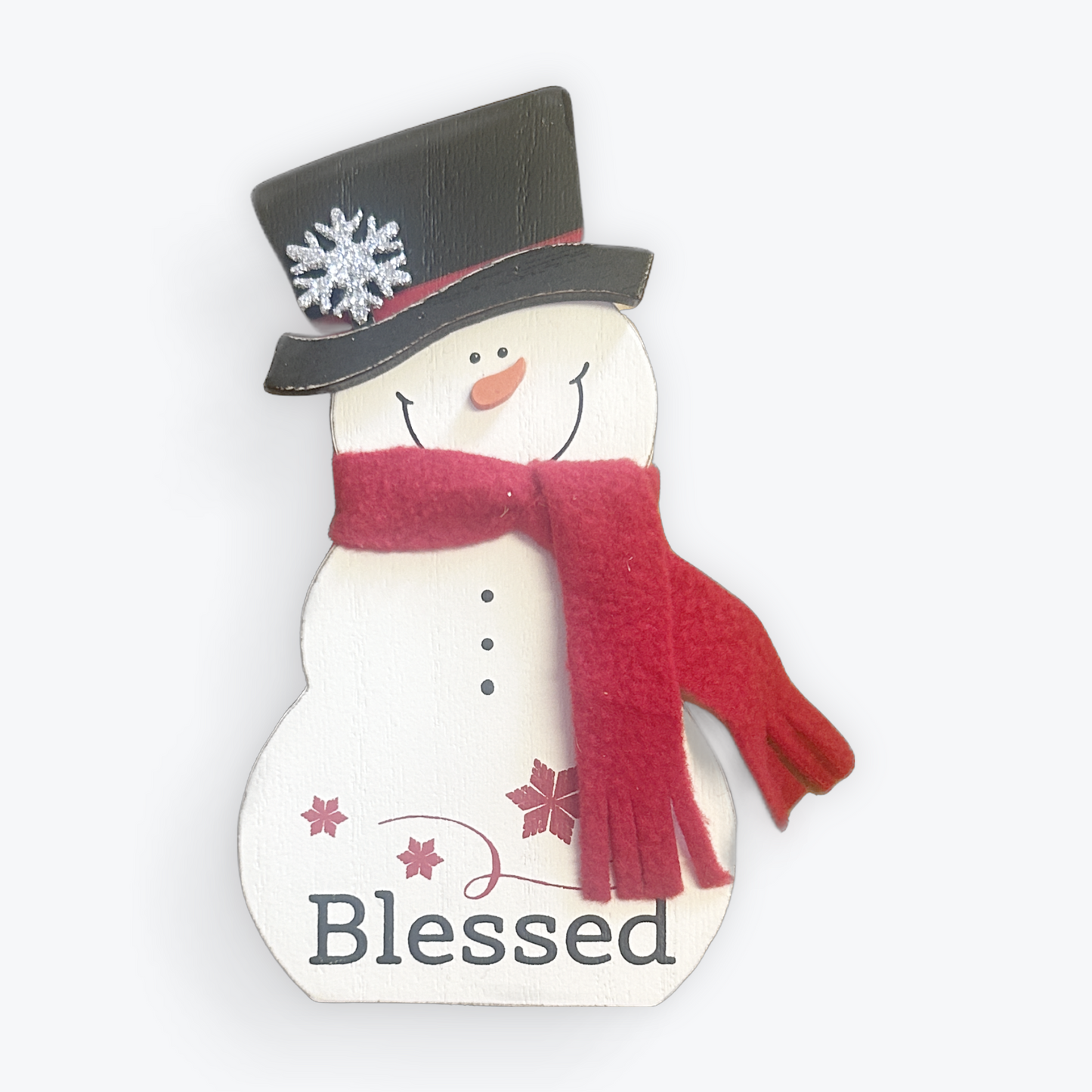 Wood Snowman Decor