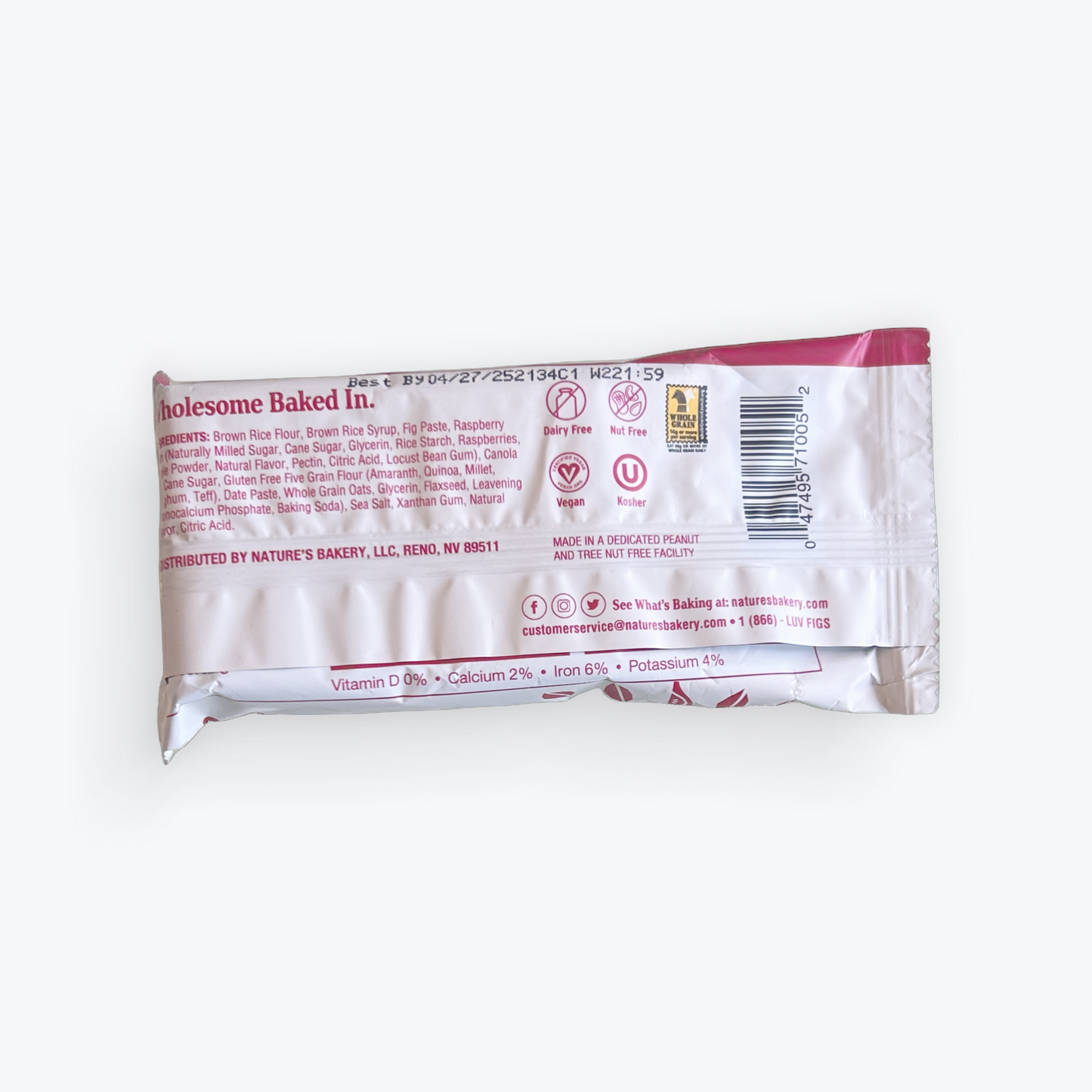 Nature’s Bakery Fig Bar
