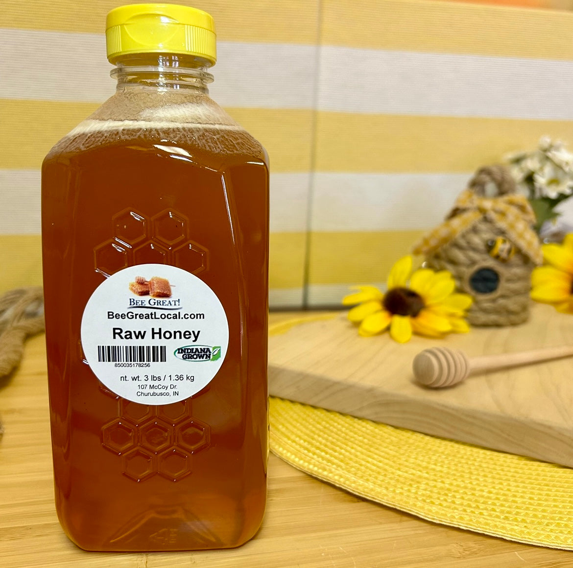 pure raw honey
