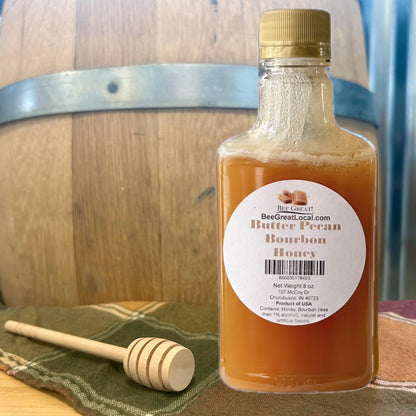 Cases of Fruit and Bourbon Honey 8 oz