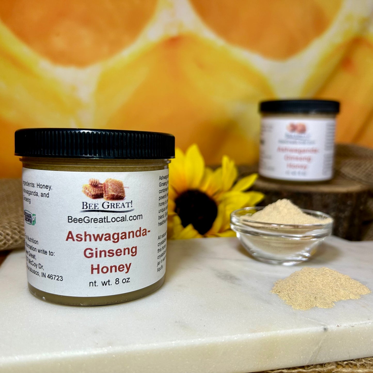 Cases of Ashwagandha Ginseng Honey 8 oz