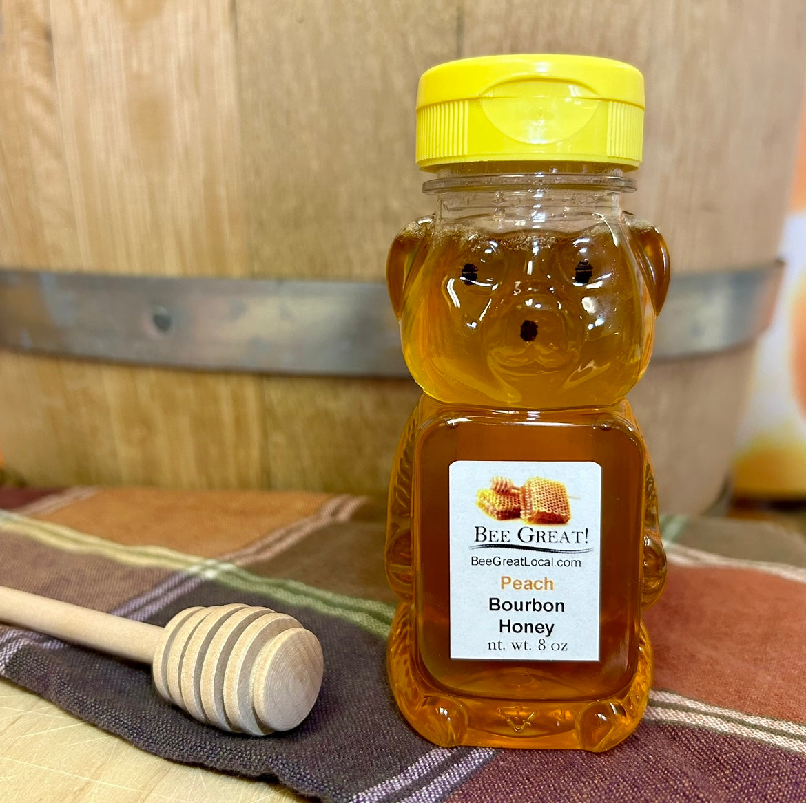 Fruit and Bourbon Honeys