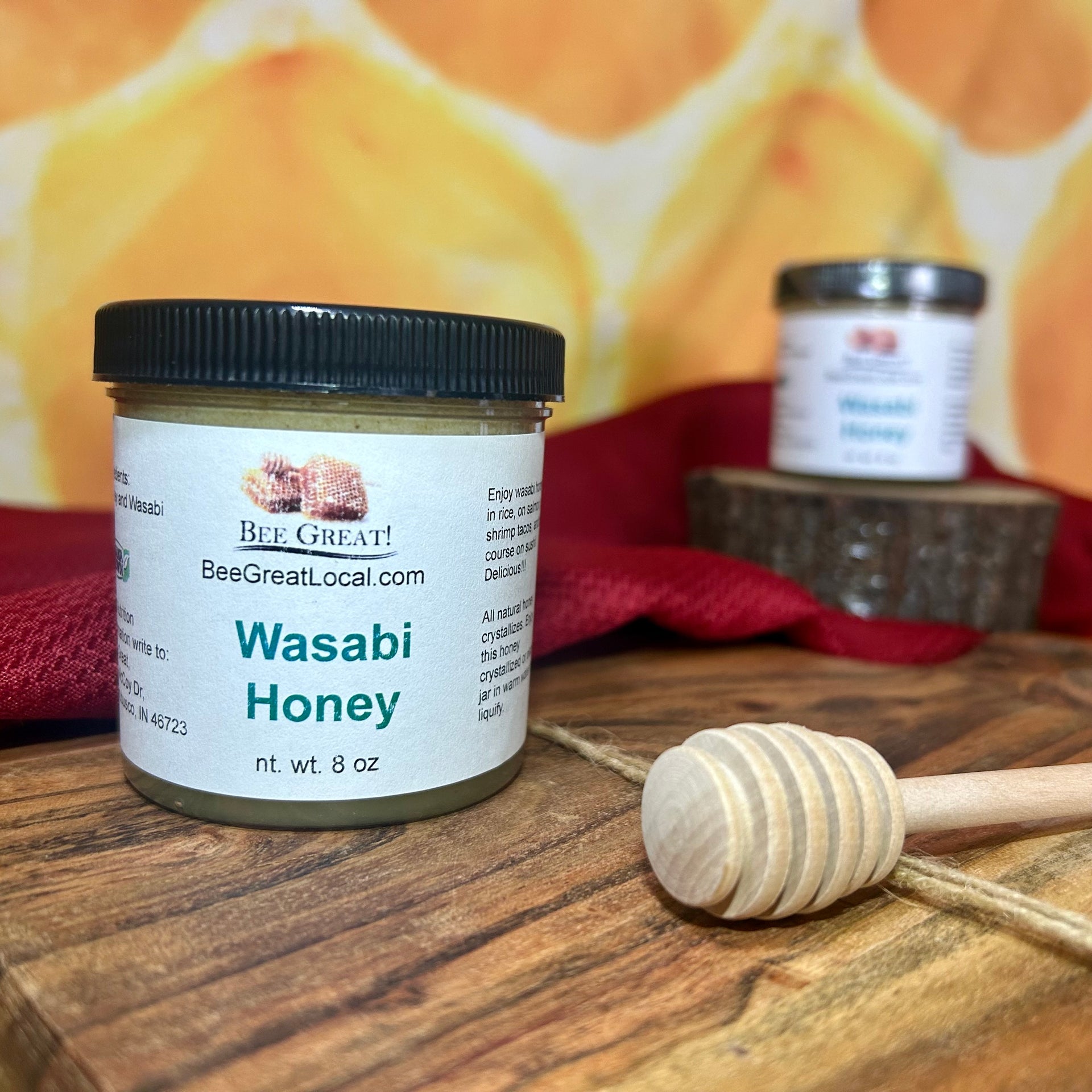 Cases of Wasabi Honey 8 oz