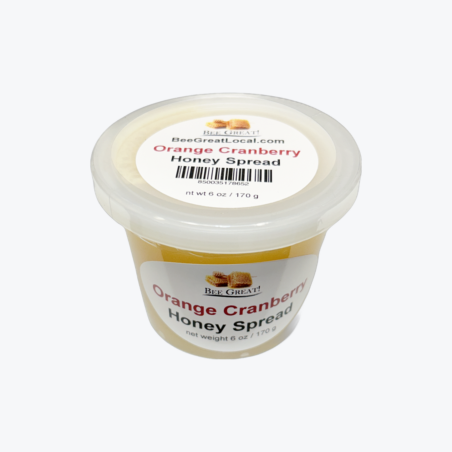 Orange Cranberry Spreadable Honey