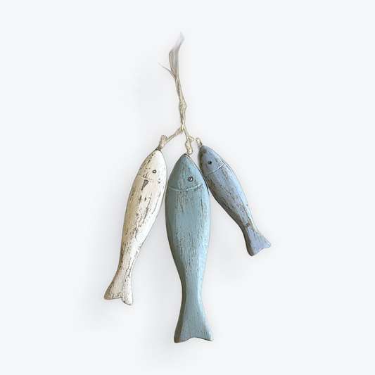 Wooden Fish Decor