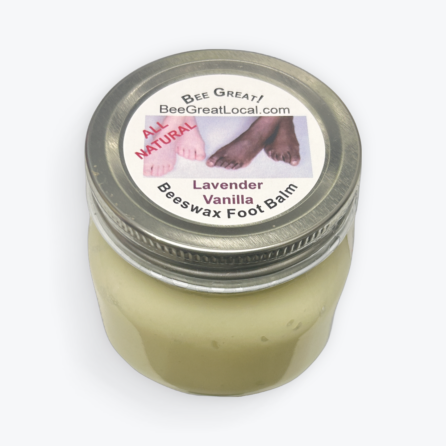 Foot Balm - Mason Jar 7 oz