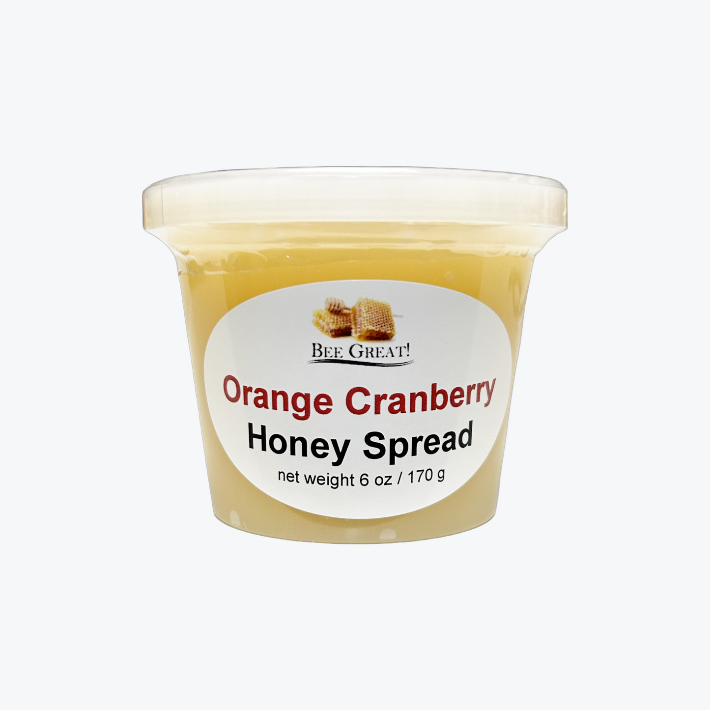 Orange Cranberry Spreadable Honey