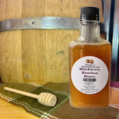 Cases of Fruit and Bourbon Honey 8 oz