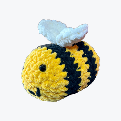 Crochet bee plushie medium