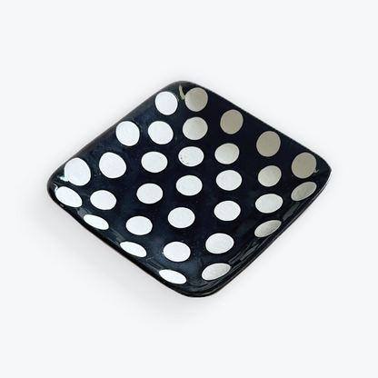 Pattern Square Trinket Dish