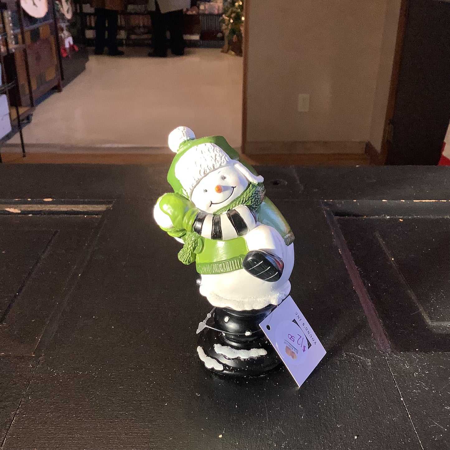 Snowman Ceramic Decor