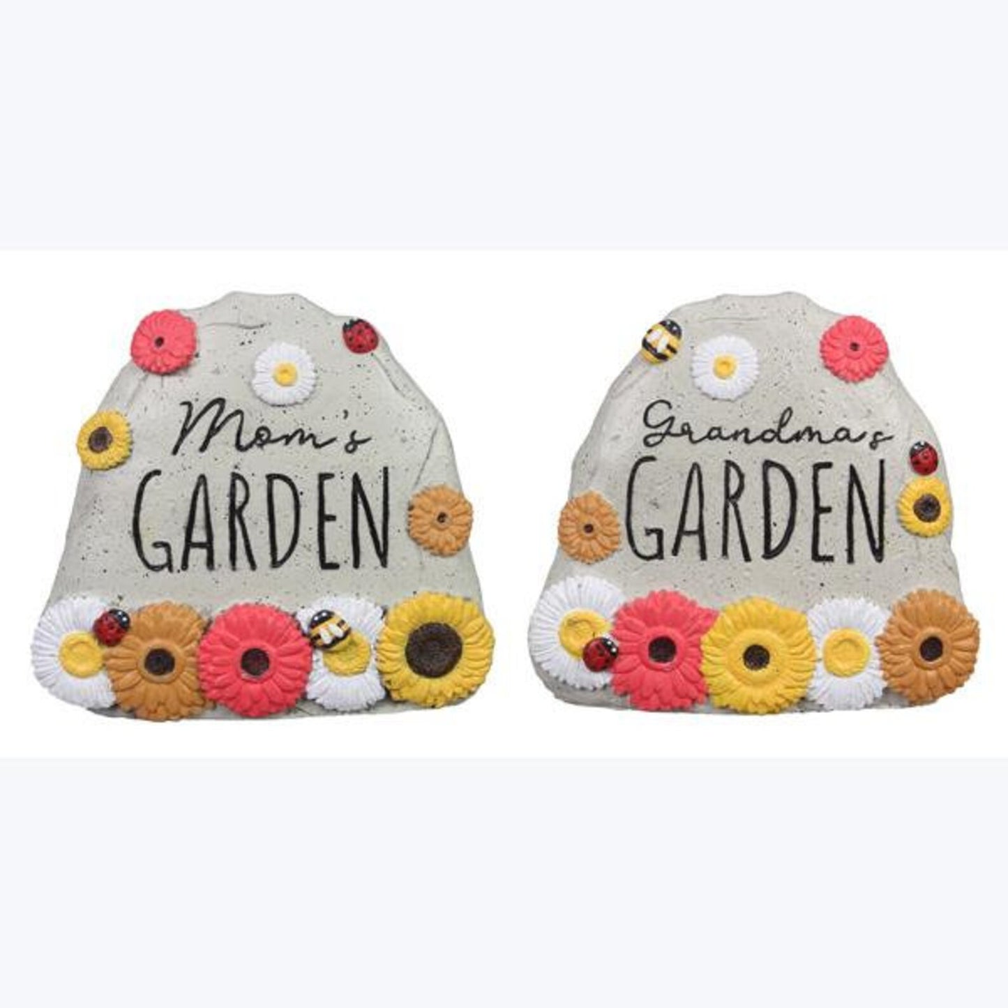 Cement Garden Greeting Stone