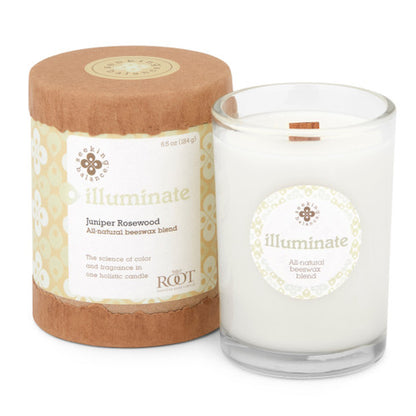All Natural Beeswax Blend 6.5 oz Seeking Balance Spa Candle